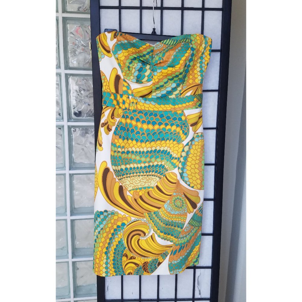 Trina Turk Banana Republic strapless dress size 2